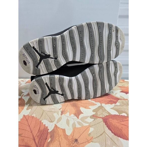 Size 13 - Air Jordan 10 Retro Stealth Men's Basketball Shoes - Picture 6 of 6